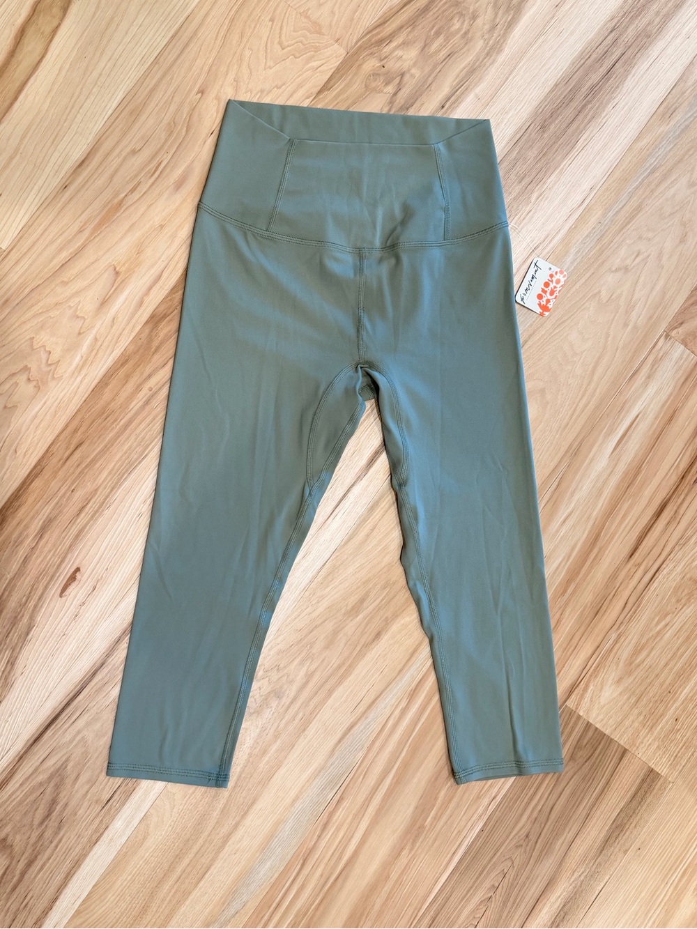 Sage Free People Workout Capri- Small